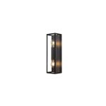 Eglo Wandlamp Alamonte 2 Badkamerverlichting Staal Zwart Up & Down | Geschikt voor 2x E27