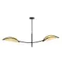 Emibig Plafondlamp Lotus Staal Zwart | Geschikt voor 2x E14 - Max 10W