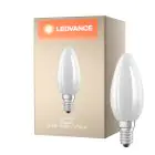 Ledvance Classic LED E14 Kaars Filament Mat 5.5W 806lm - 827 Zeer Warm Wit | Vervangt 60W