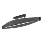 Ledvance Decor Flat Felt Plafondlamp Grijs 23W 800lm - 830 Warm Wit
